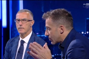 互相奶皮耶罗和贝尔戈米发生争执，讨论国米是不是意甲最强