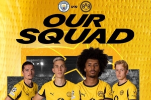 多特欧冠大名单：阿德耶米、萨比策、小贝林厄姆在列，布兰特缺席